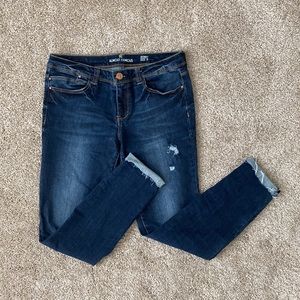 Almost Famous Skinny Capri Jeans